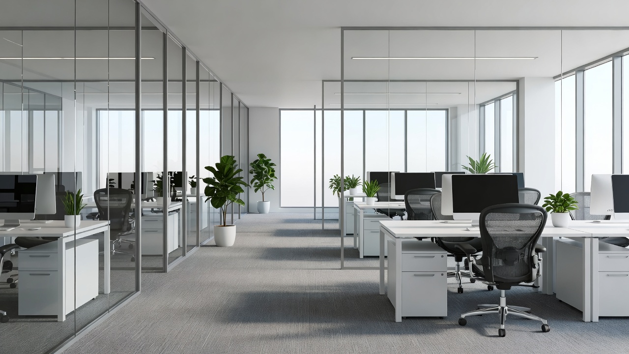 A clean modern office, moved with zero downtime